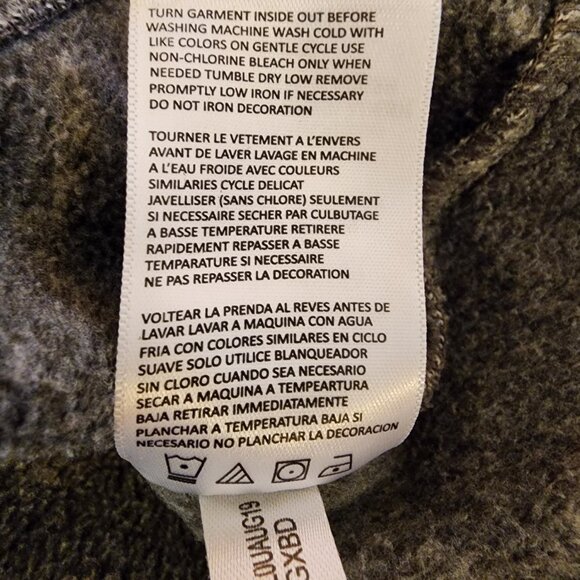 Champion UC Riverside Full Zip Jacket Men’s Medium Gray Blue Fleece Highlanders - Picture 10 of 10